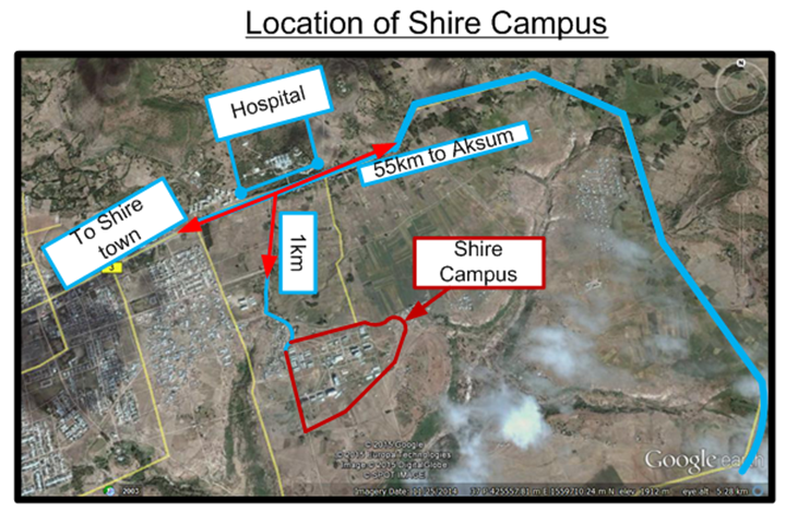 location of shire campus